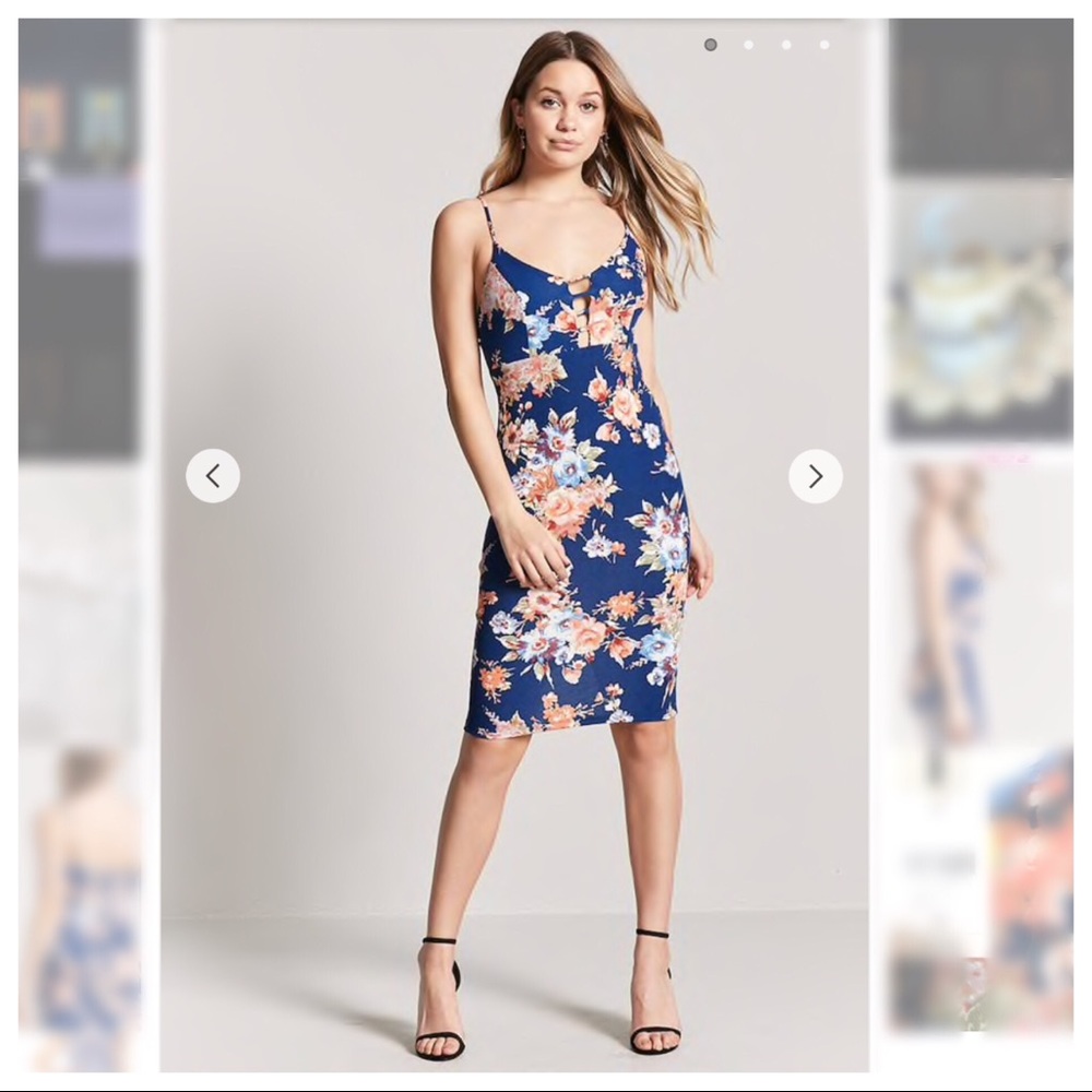 Forever 21 floral dress